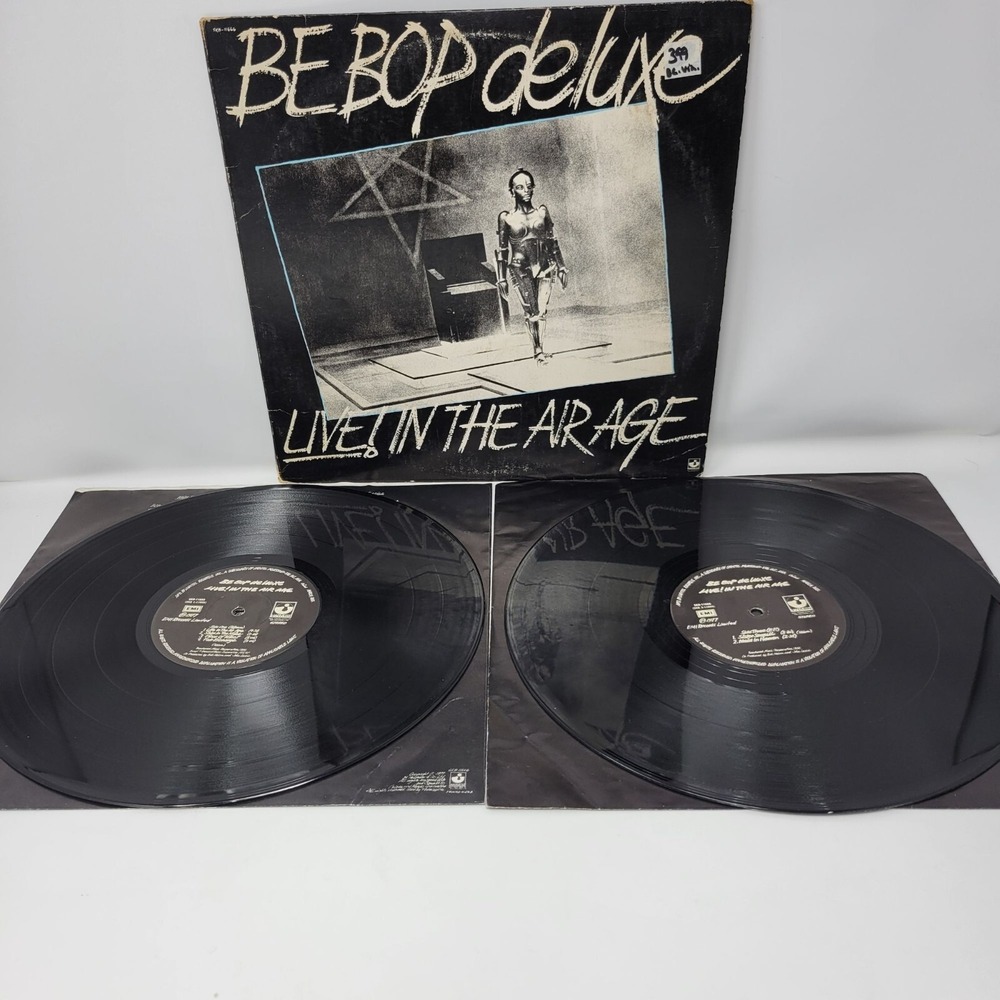 Be Bop Deluxe Live! In The Air Age Vinyl 2 LP Set EMI Records 1977‎ Rock Album